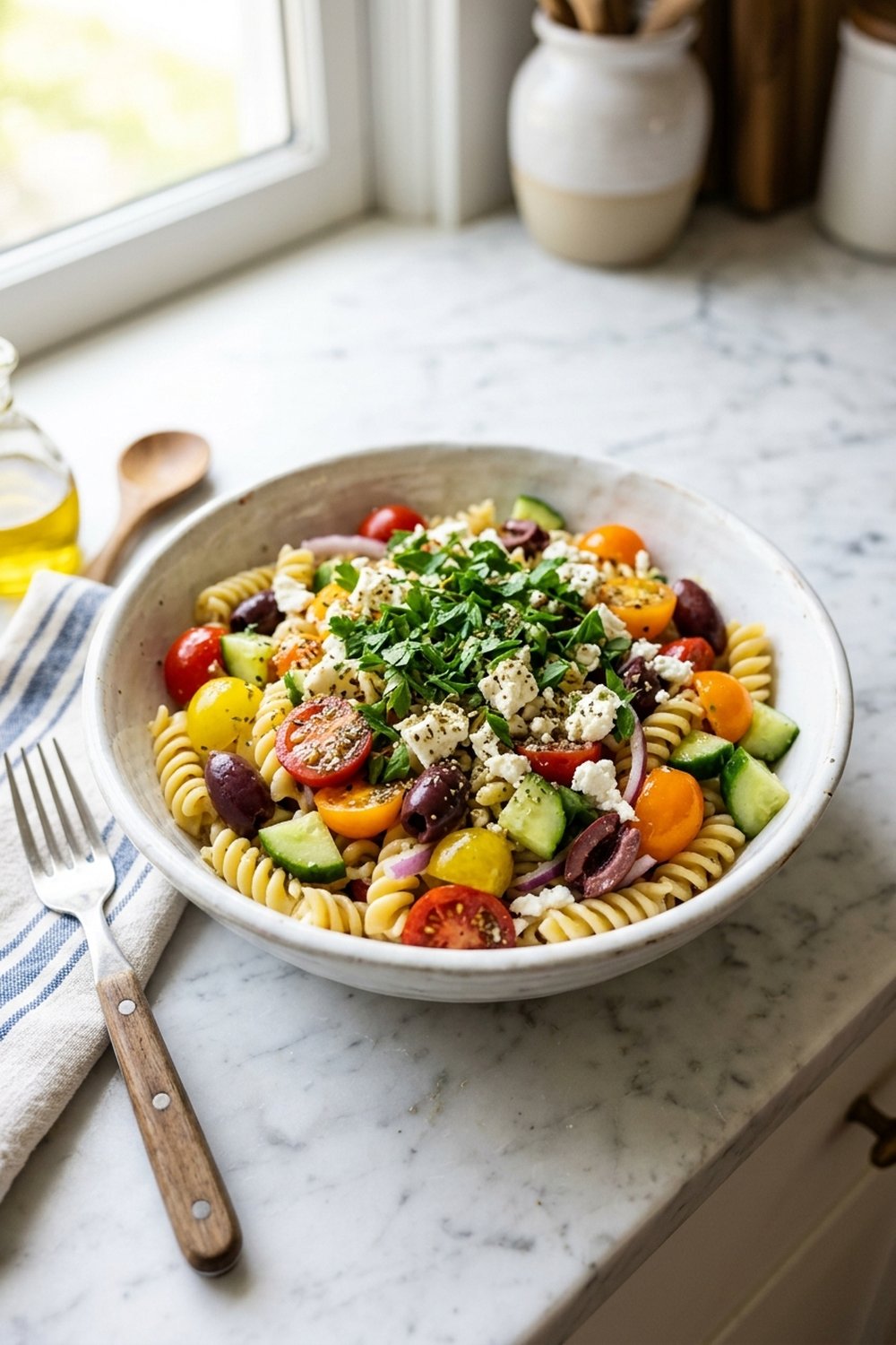 Greek Pasta Salad