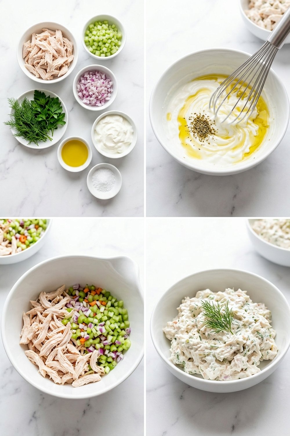 How to make Greek Yogurt Chicken Salad