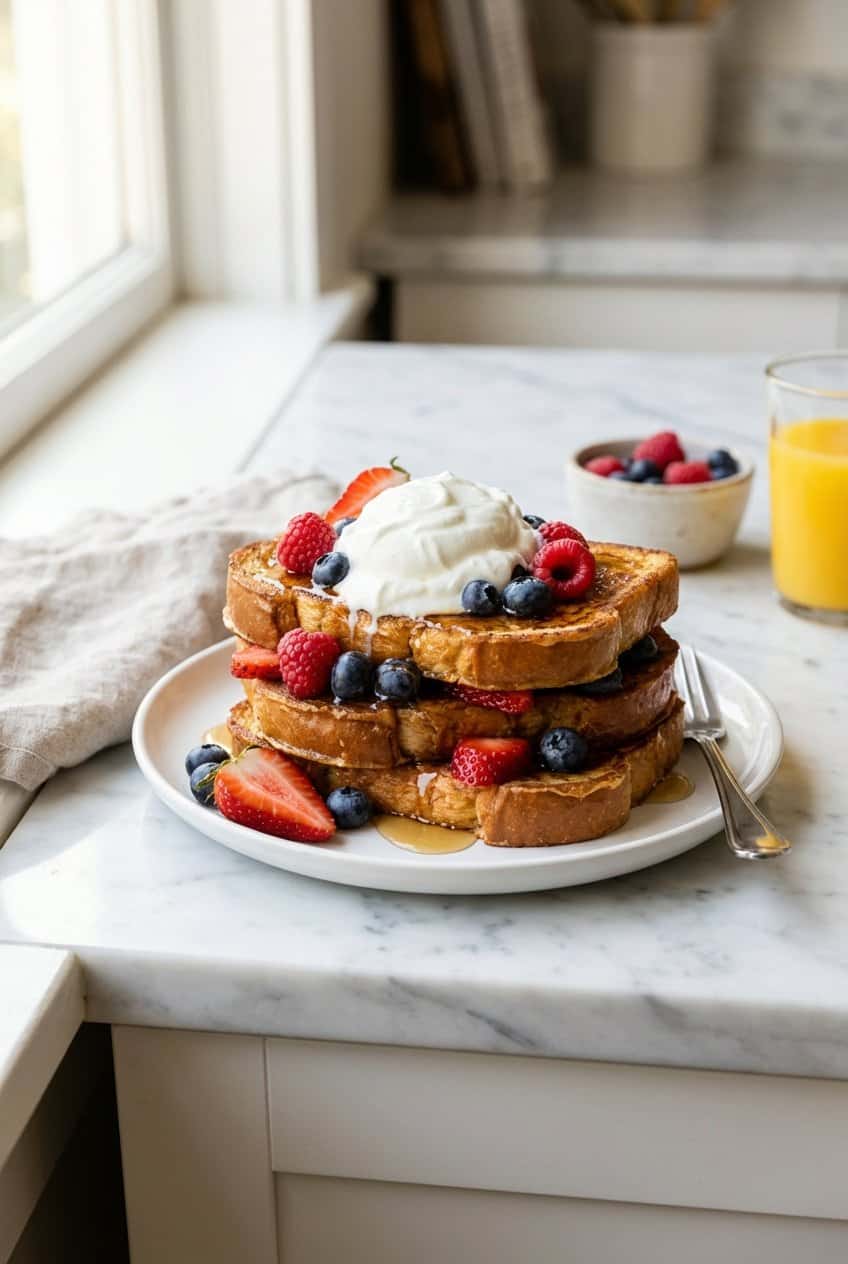 High Protein French Toast hero shot