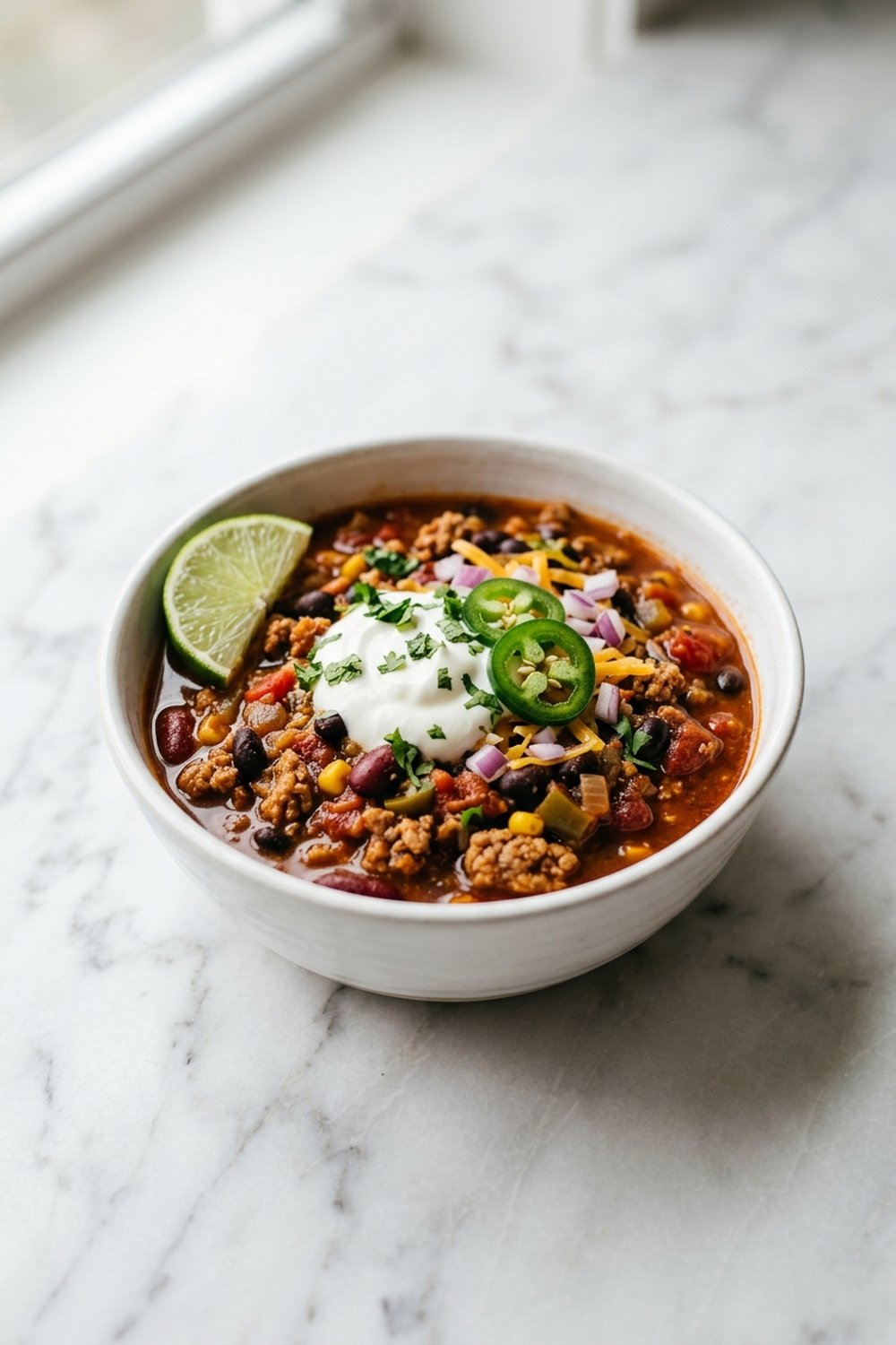 High Protein Turkey Chili