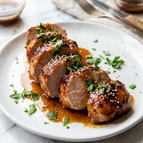 Honey Garlic Pork Tenderloin