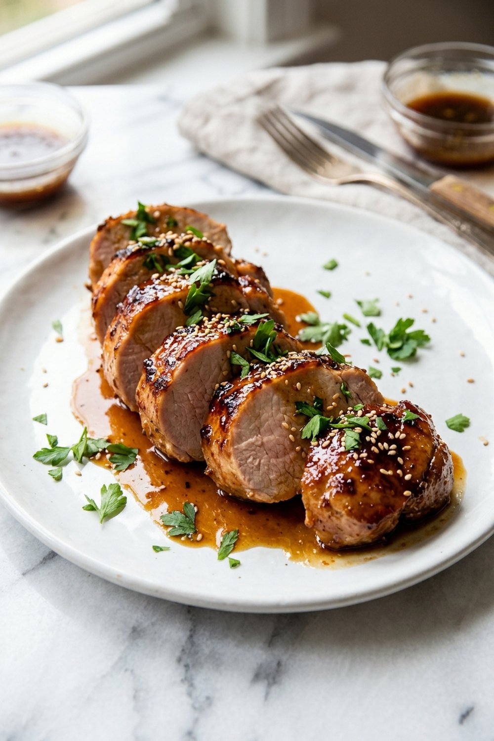 Honey Garlic Pork Tenderloin