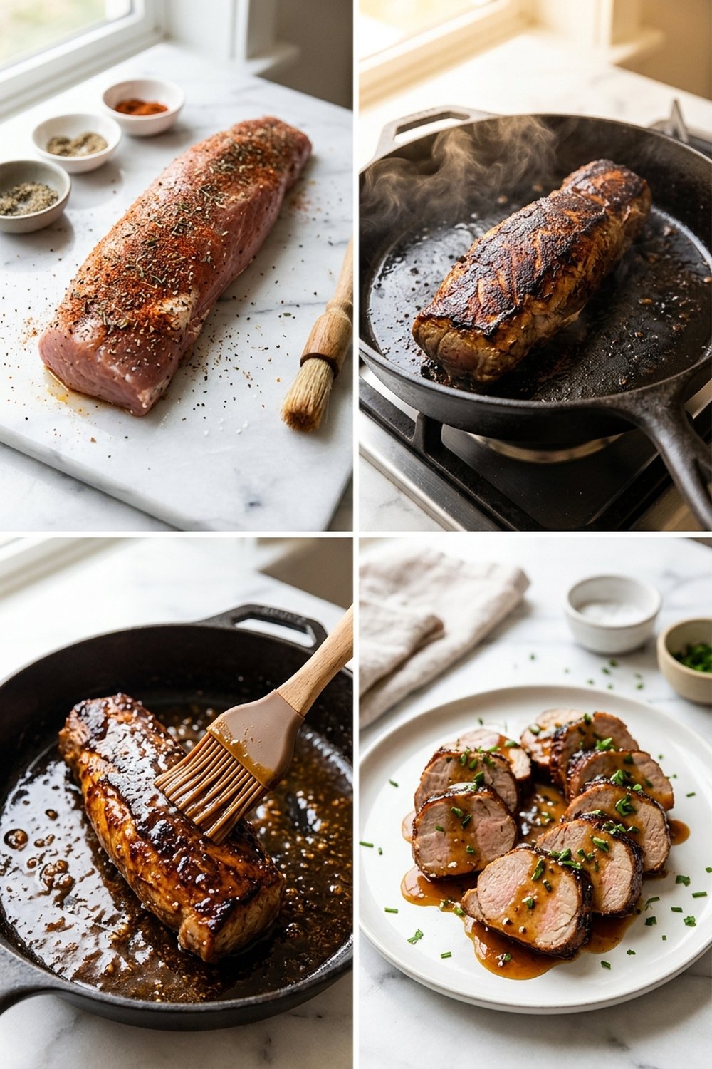 How to make Honey Garlic Pork Tenderloin