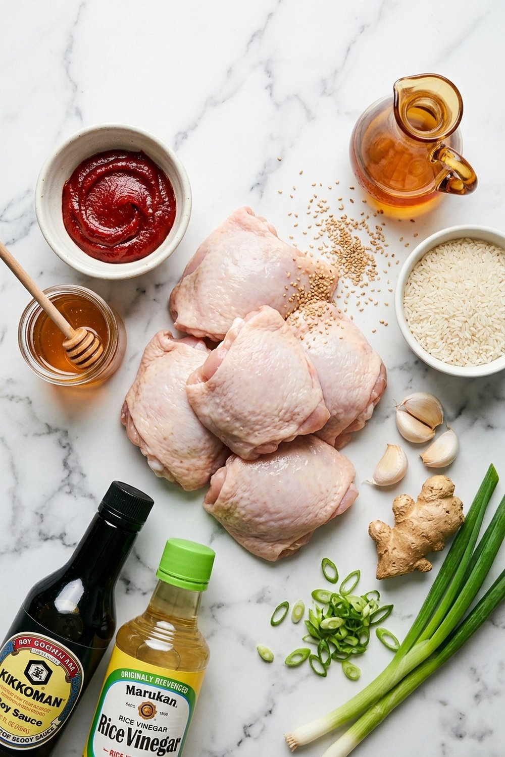 Honey Gochujang Chicken Thighs (Korean Inspired) ingredients
