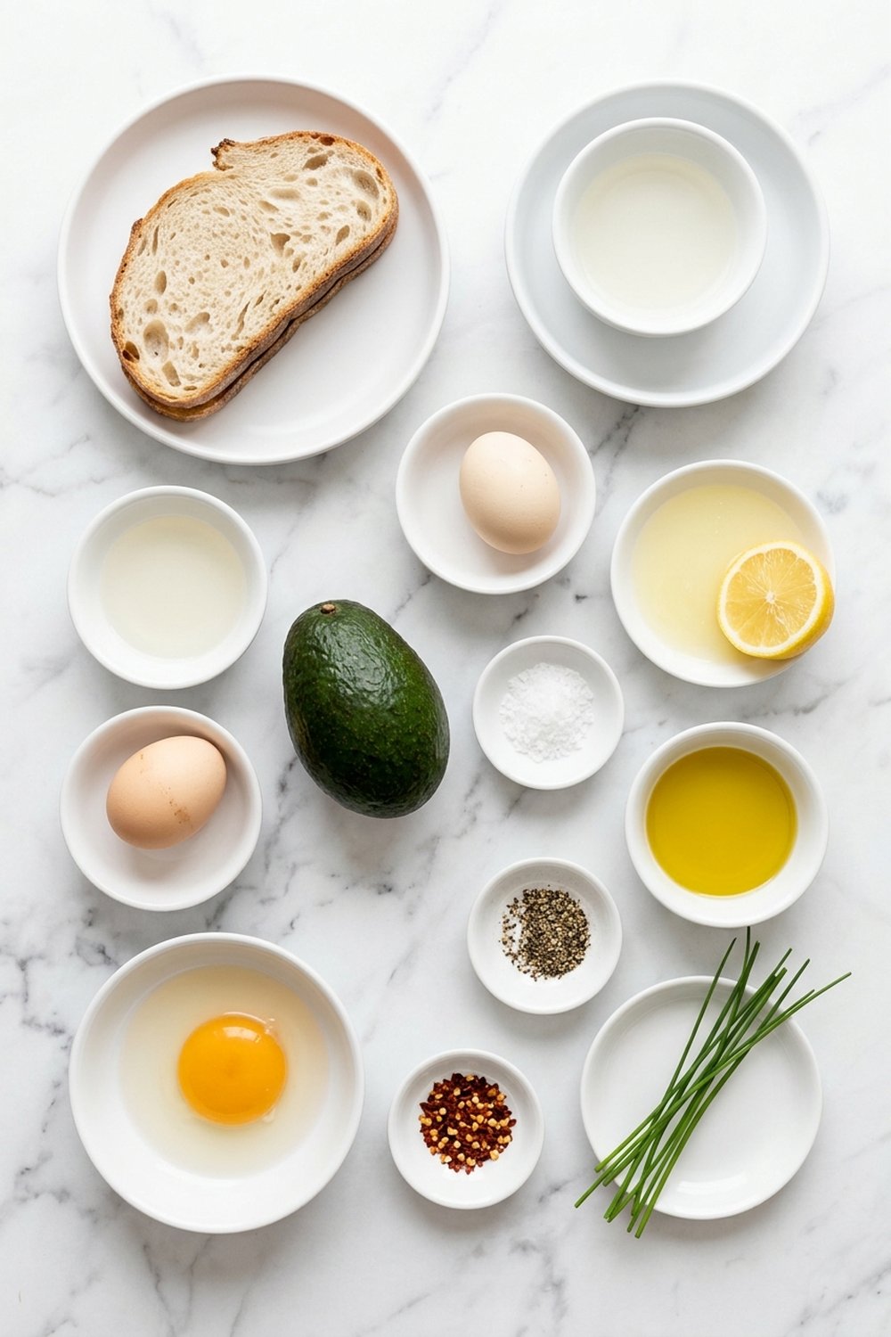 Keto Avocado Egg Salad ingredients
