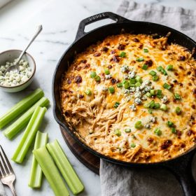 Keto Buffalo Chicken Dip