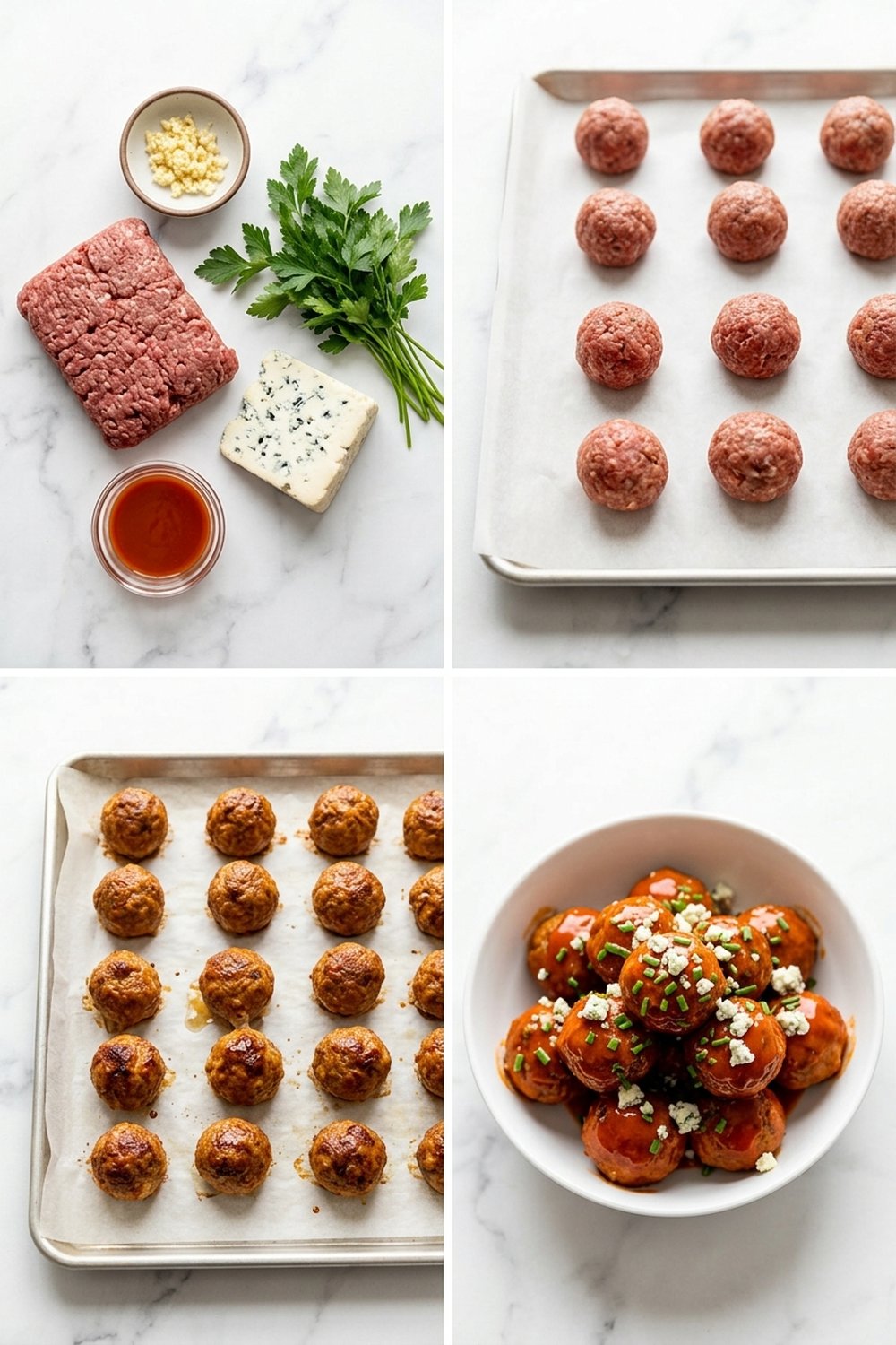How to make Keto Buffalo Chicken Meatballs