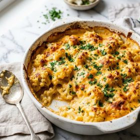 Keto Cauliflower Mac and Cheese