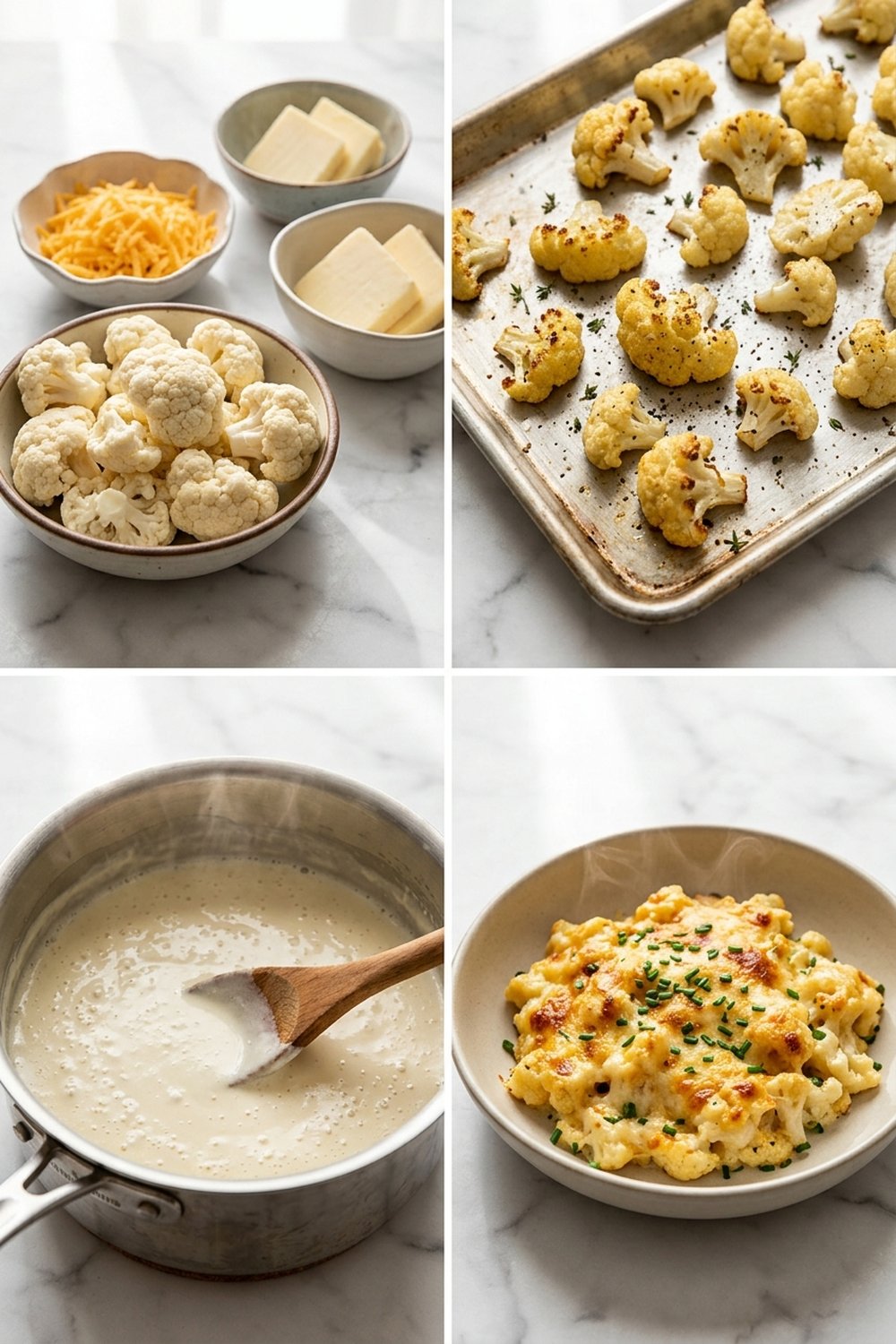How to make Keto Cauliflower Mac and Cheese
