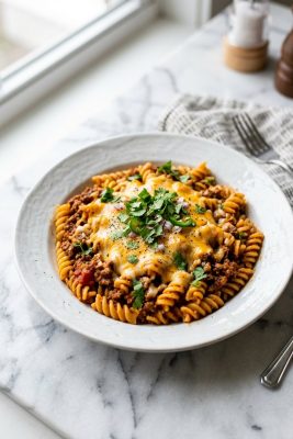 Keto Cheeseburger Casserole