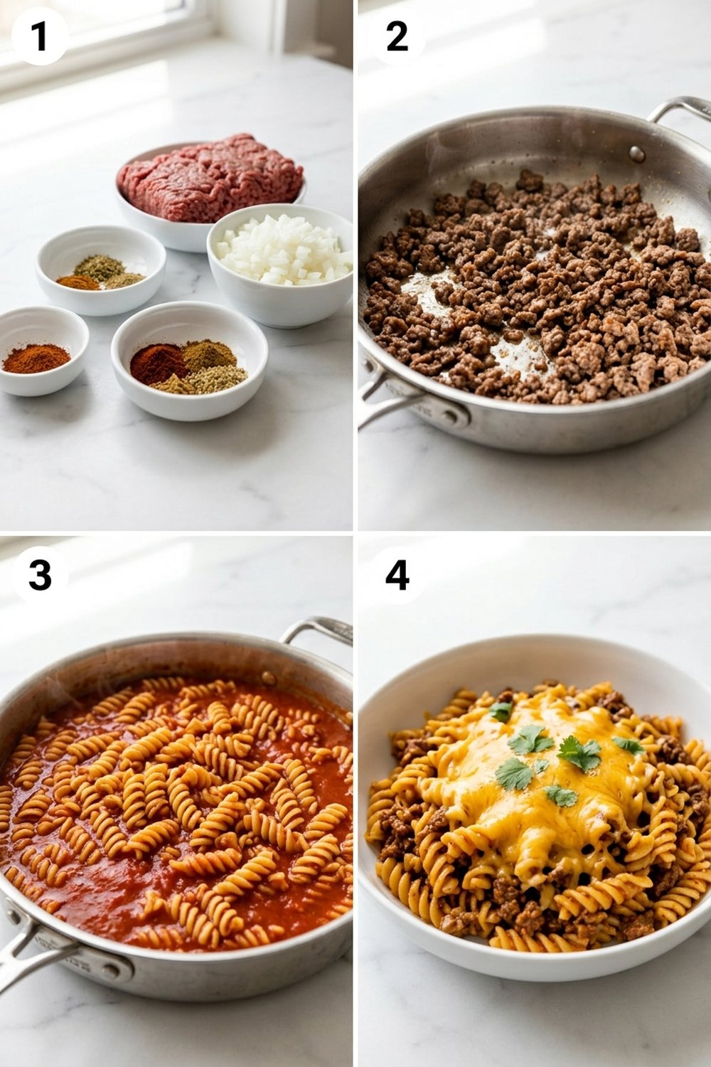 How to make Keto Cheeseburger Casserole