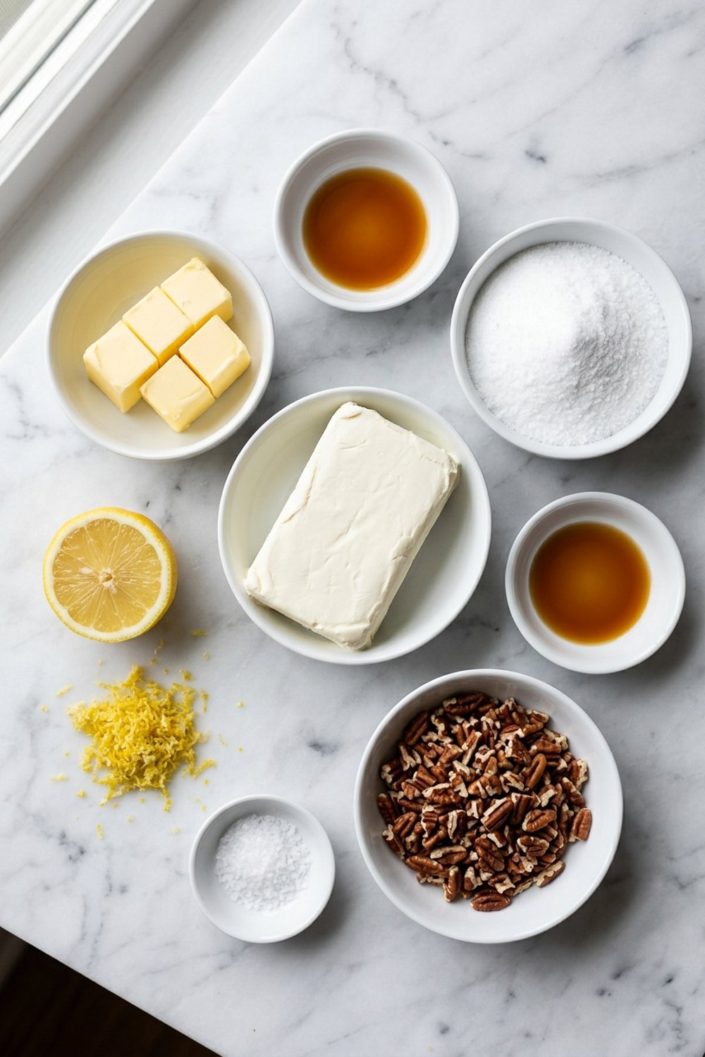 Keto Cheesecake Fat Bombs ingredients