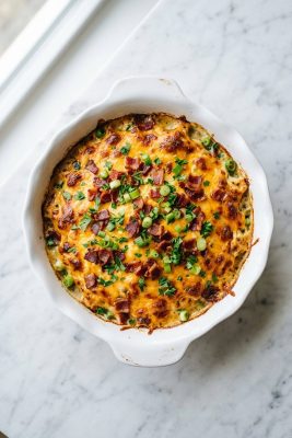 Keto Chicken Bacon Ranch Casserole