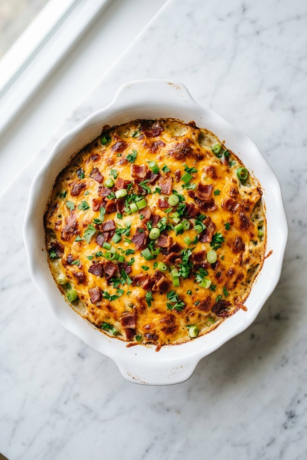 Keto Chicken Bacon Ranch Casserole