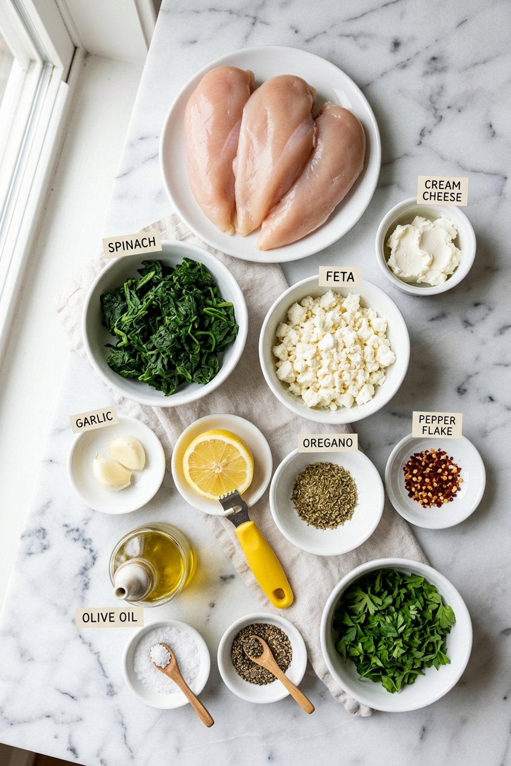 Keto Chicken Parmesan Meatballs ingredients