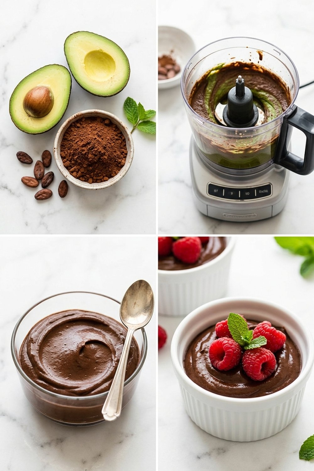How to make Keto Chocolate Avocado Mousse