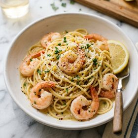 Keto Garlic Butter Shrimp