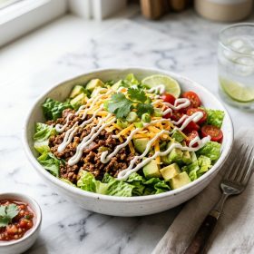Keto Taco Salad Bowls
