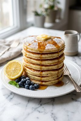 Lemon Ricotta Pancakes