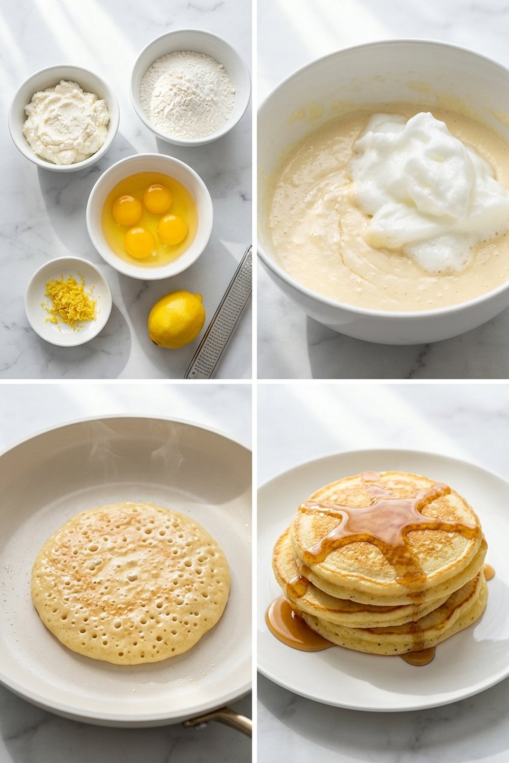 How to make Lemon Ricotta Pancakes
