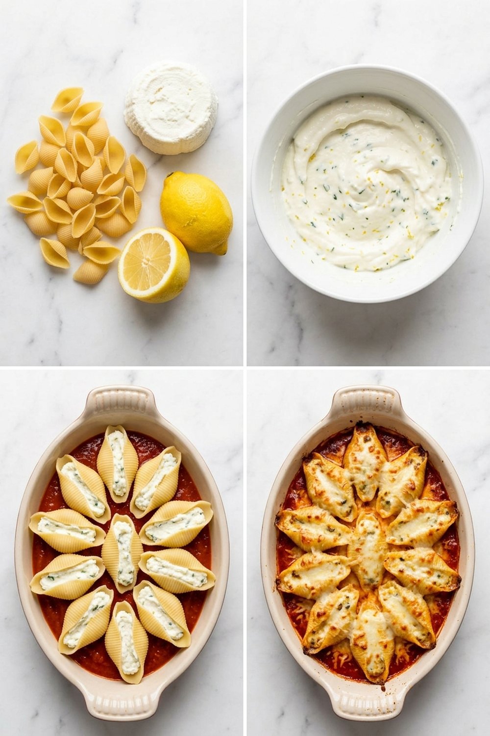 How to make Lemon Ricotta Stuffed Shells