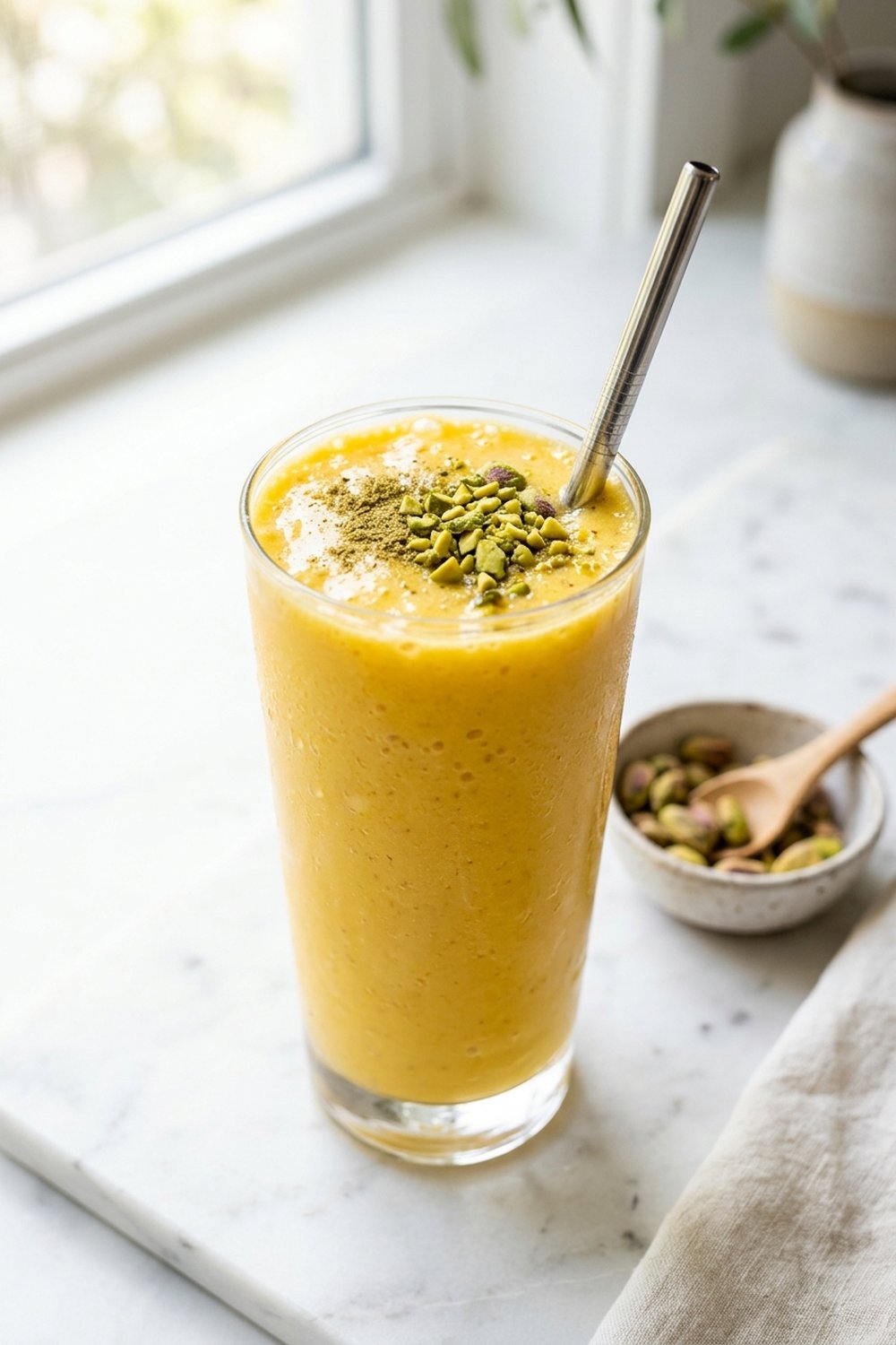 Mango Lassi Protein Smoothie