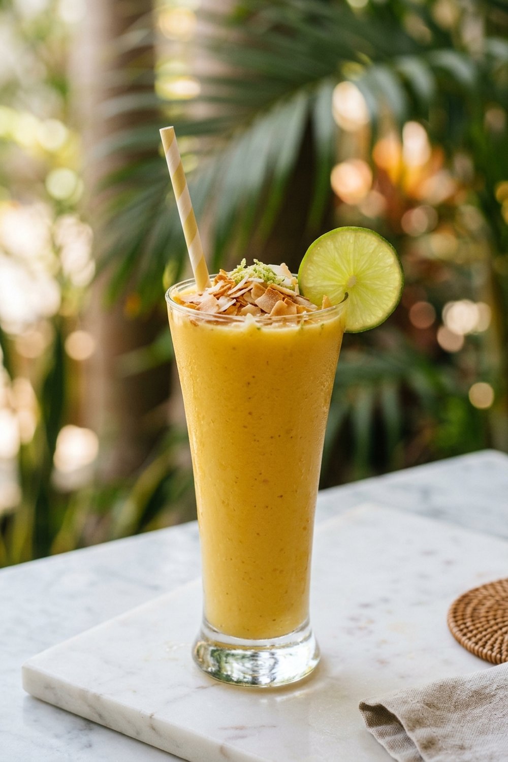 Mango Pineapple Tropical Smoothie