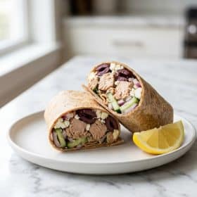 Mediterranean Tuna Wrap hero shot