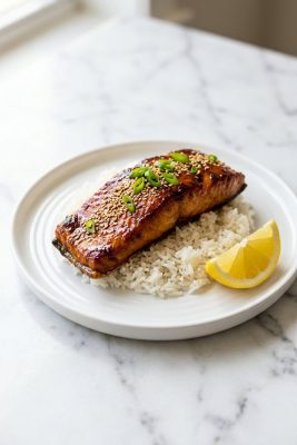 Miso Glazed Salmon