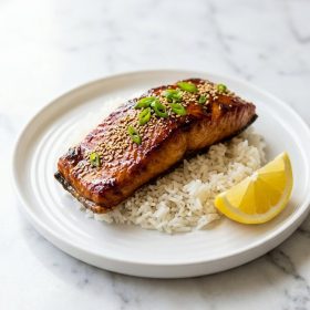 Miso Glazed Salmon