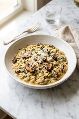 Mushroom Risotto
