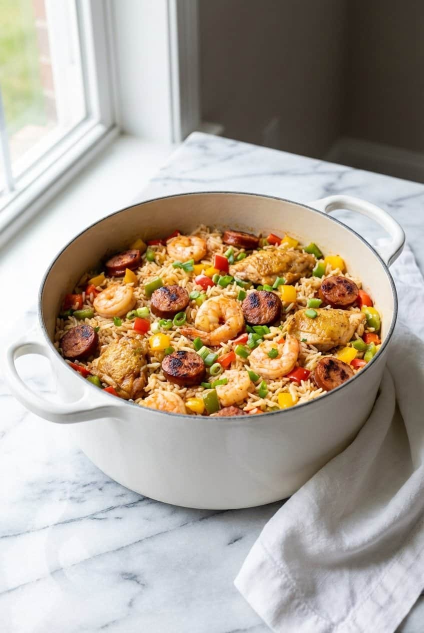 One Pot Jambalaya hero shot