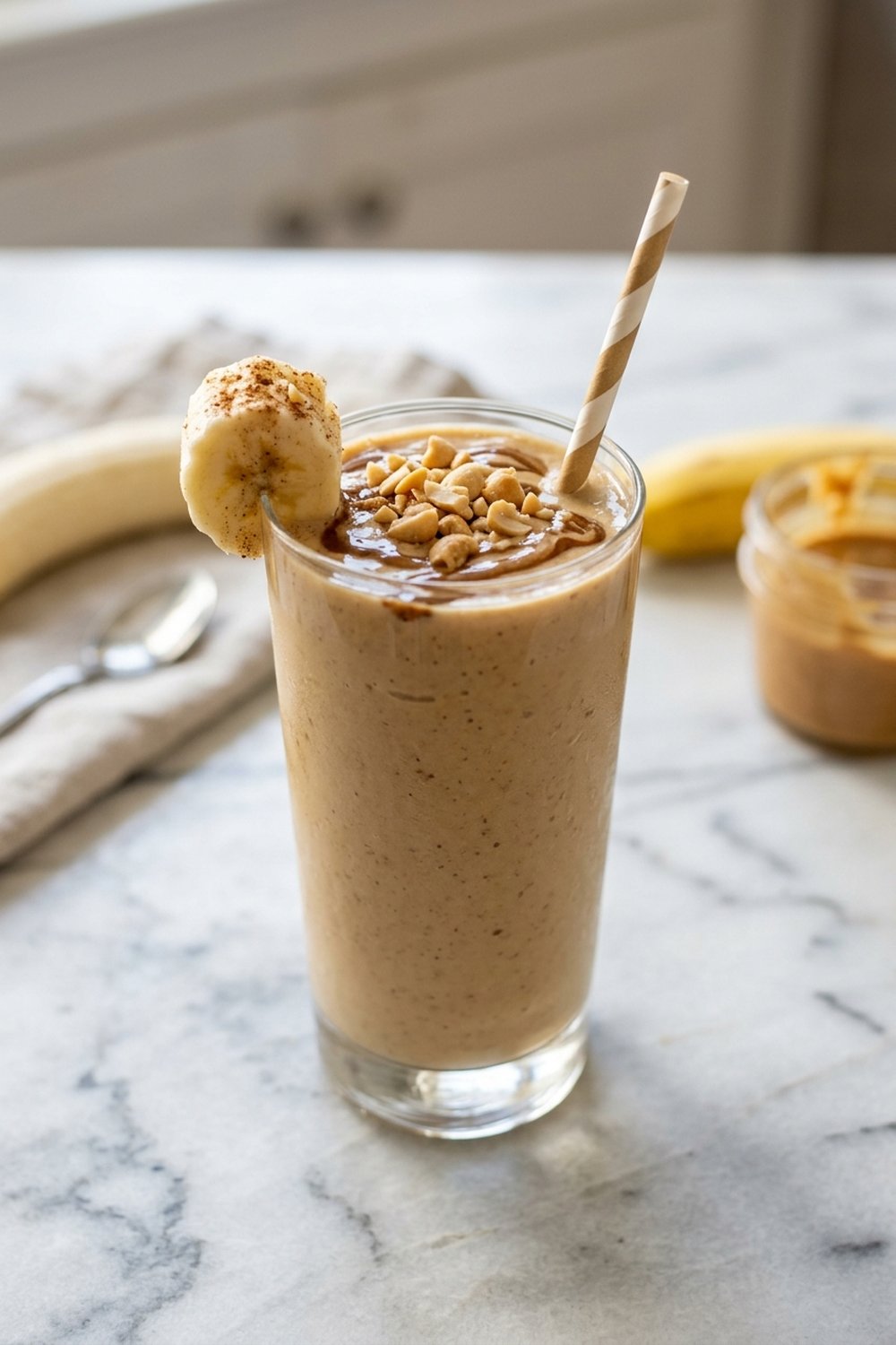 Peanut Butter Banana Smoothie