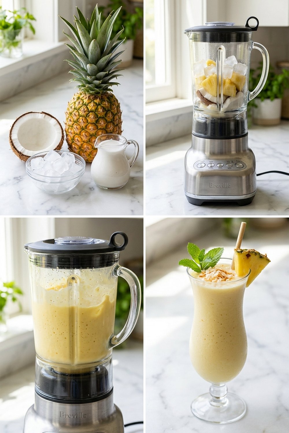 How to make Pina Colada Smoothie
