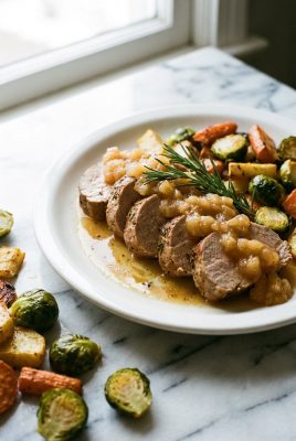 Pork Tenderloin with Apple Sauce hero shot