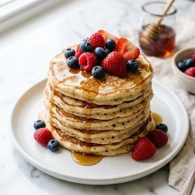 Protein Pancakes with Berries