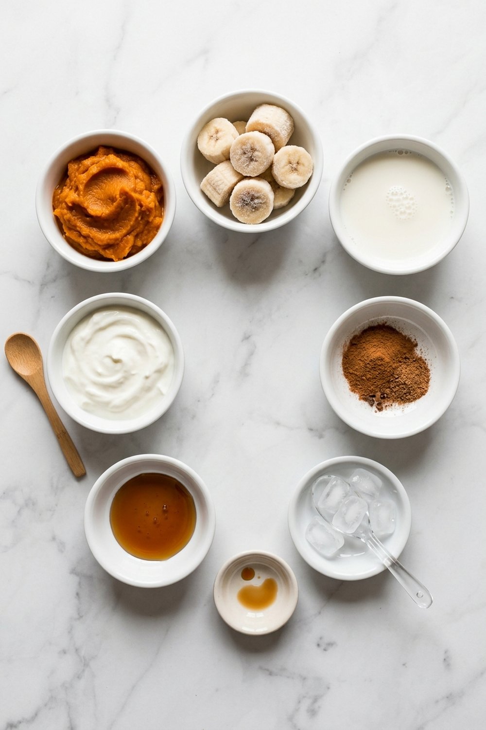 Pumpkin Pie Smoothie ingredients