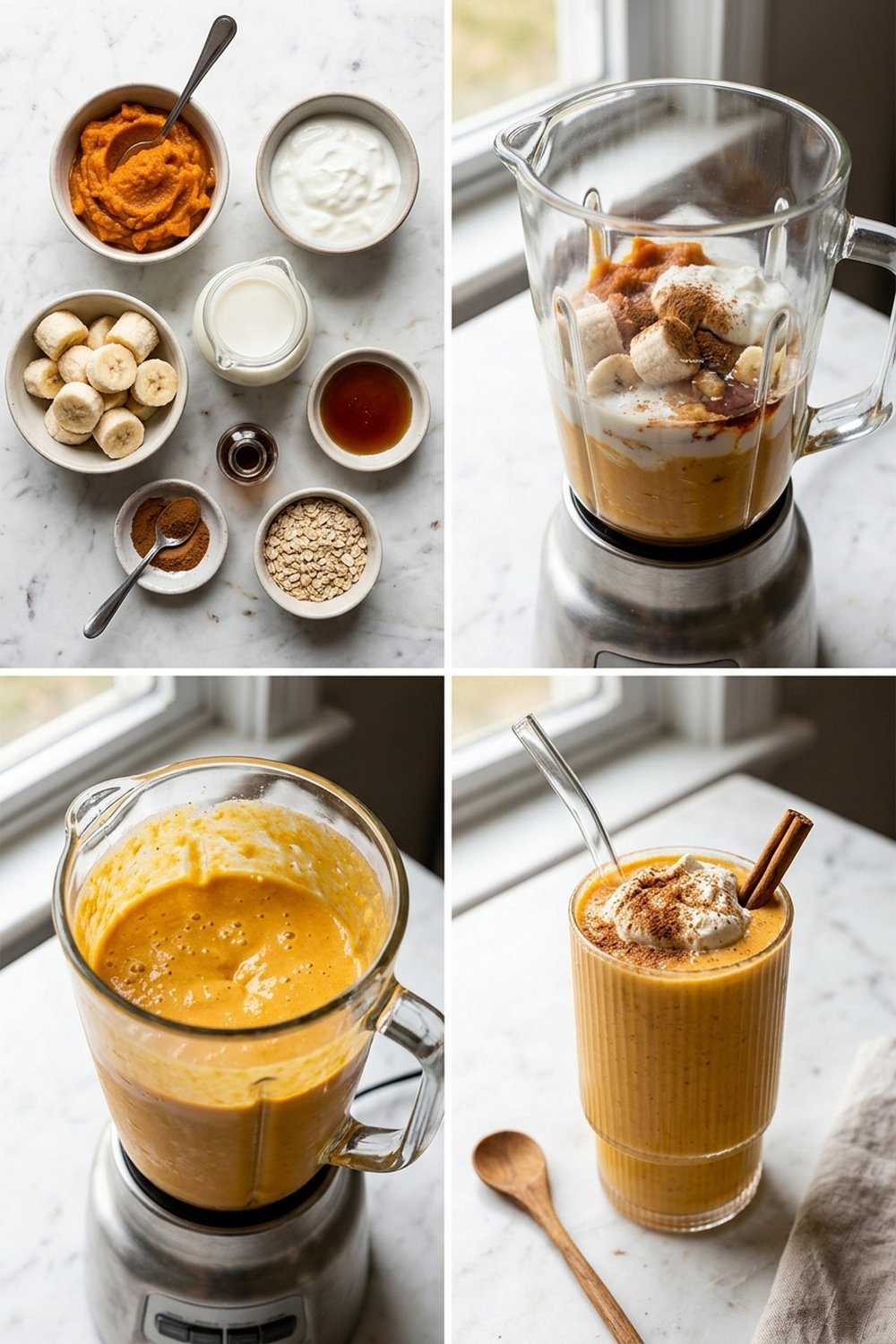 How to make Pumpkin Pie Smoothie