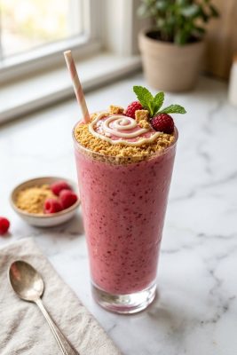 Raspberry Cheesecake Smoothie