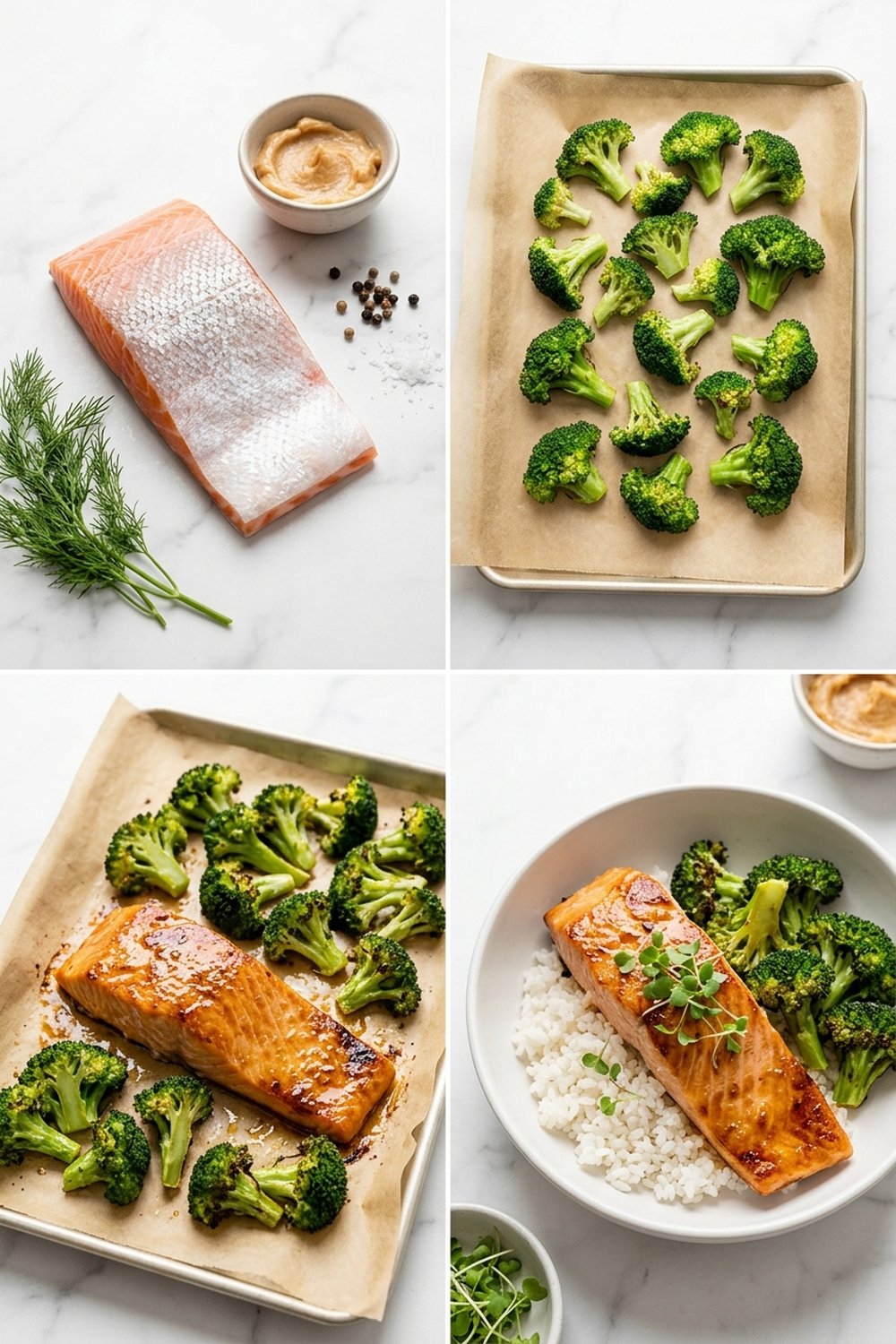 How to make Sheet Pan Miso Butter Salmon