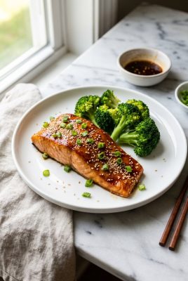 Soy Glazed Salmon hero shot