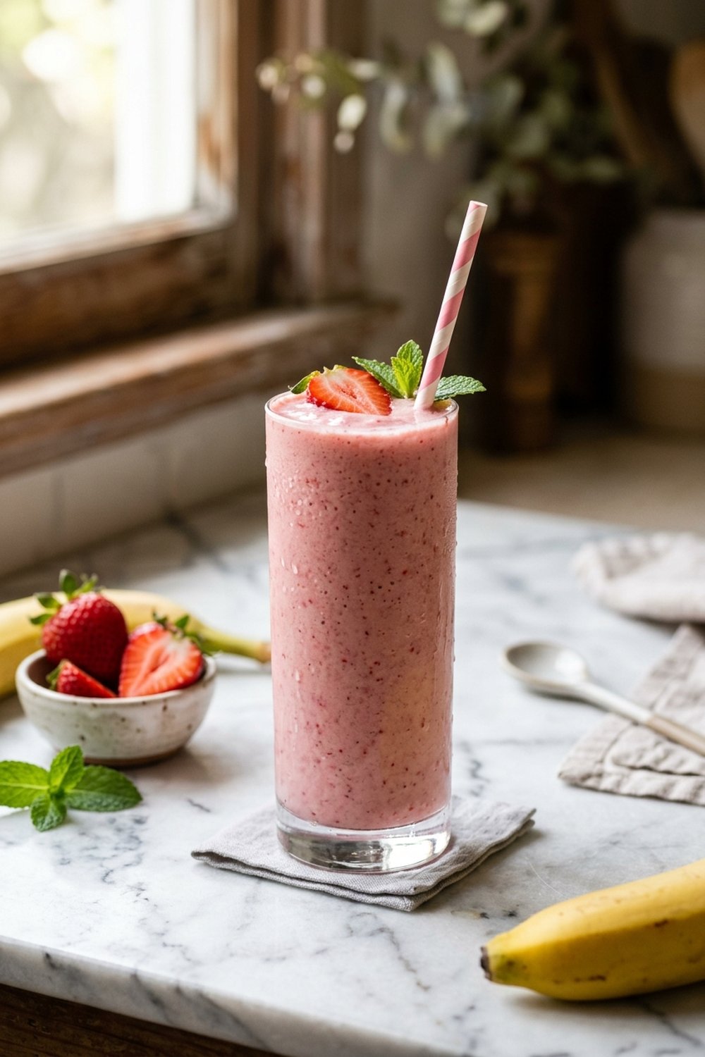 Strawberry Banana Smoothie