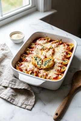 Stuffed Shells with Ricotta hero shot