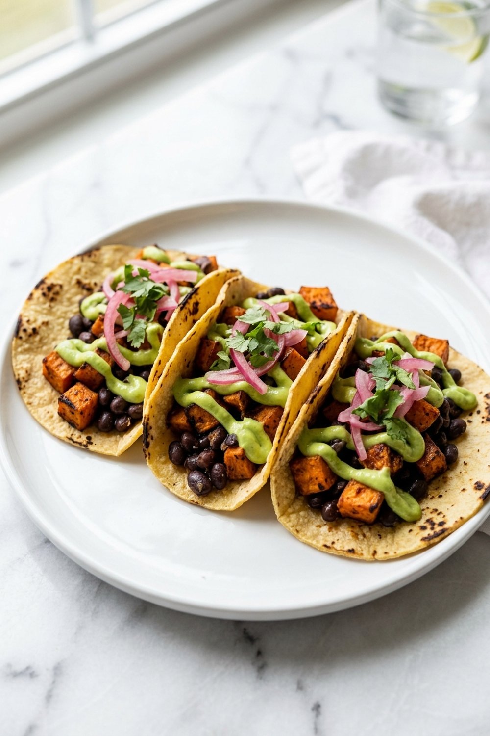 Sweet Potato Black Bean Tacos