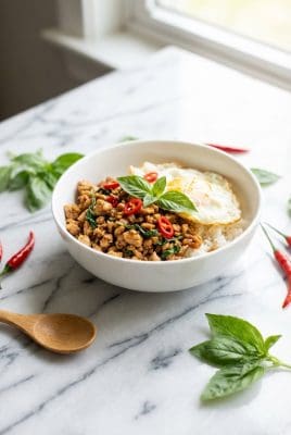 Thai Basil Ground Chicken hero shot