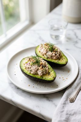 Tuna Stuffed Avocados