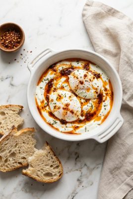 Turkish Eggs Cilbir hero shot