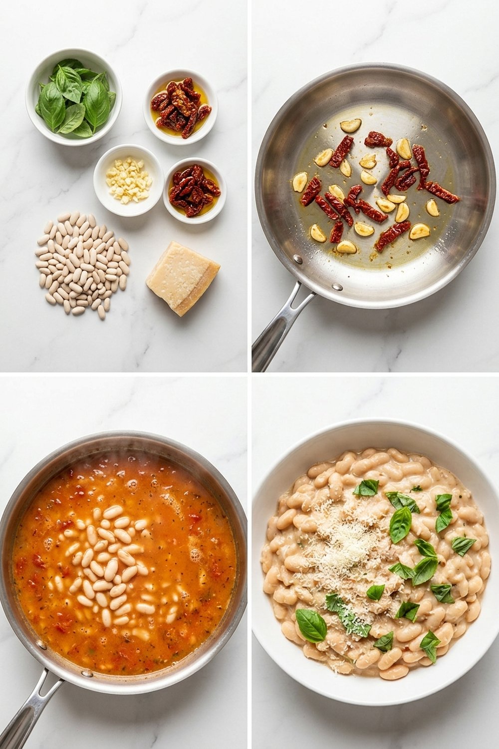 How to make Tuscan White Bean Skillet