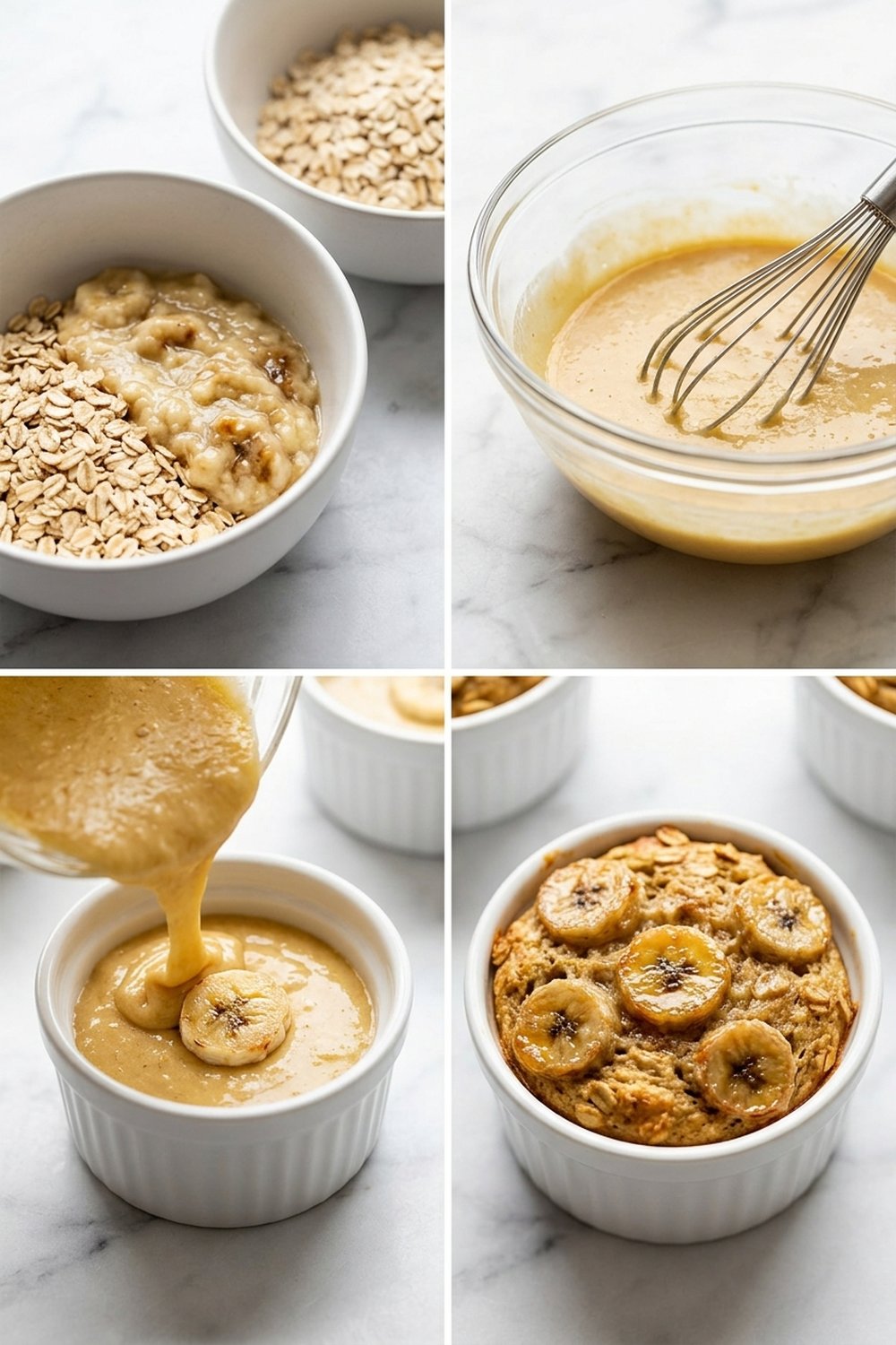 How to make Vegan Banana Bread Baked Oats