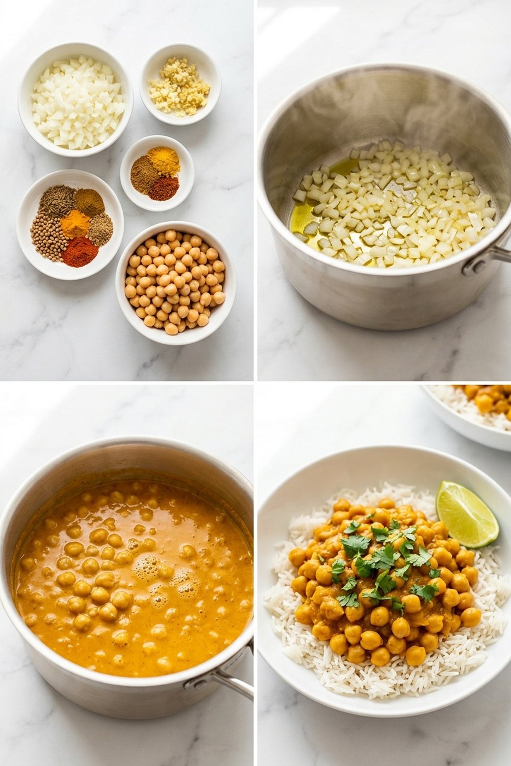 How to make Vegan Chickpea Curry